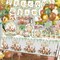 Woodland Baby Shower Decorations,196pcs Woodland Baby Shower Plates and Napkins Cups Sage Forest Animals baby Shower Tablecloth Cake Toppers Balloons for Boy Babys Shower Decorations